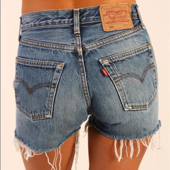 Levi's Pants - Levi’s 501 Renewed High Waist Cutoff Jean Shorts